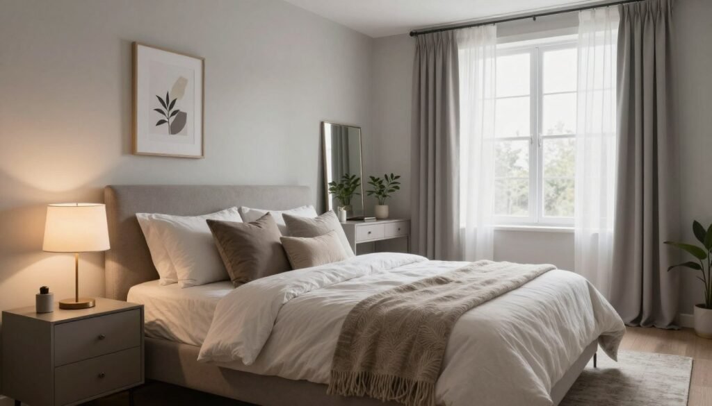 modern guest room decor